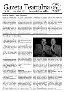Teatr w Lubinie : Gazeta Teatralna nr 88, grudzień 2021