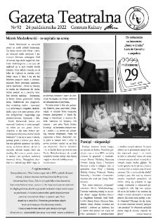 Teatr w Lubinie : Gazeta Teatralna nr 92, październik 2022