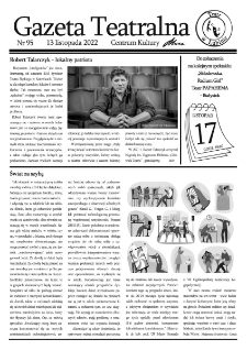 Teatr w Lubinie : Gazeta Teatralna nr 95, listopad 2022