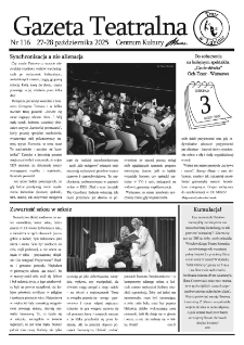 Teatr w Lubinie : Gazeta Teatralna nr 116, październik 2025
