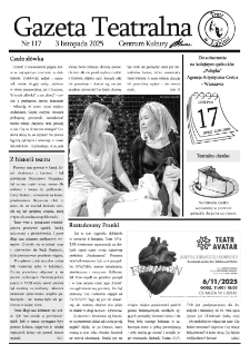 Teatr w Lubinie : Gazeta Teatralna nr 117, listopad 2025