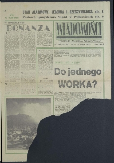 Wiadomości : Tygodnik Zagłębia Miedziowego nr 7 (464), luty `66