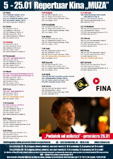 Repertuar kina &bdquo;Muza&rdquo; 2018