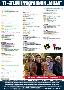 Repertuar kina &bdquo;Muza&rdquo; 2019