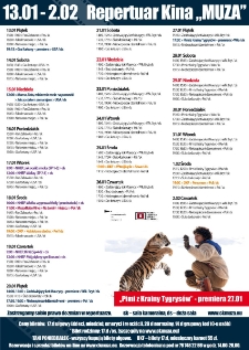 Repertuar kina &bdquo;Muza&rdquo; 2023