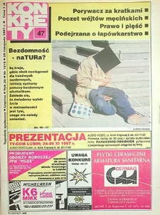 Konkrety nr 47 (1318), listopad `97
