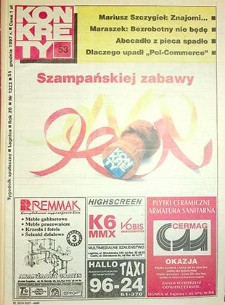 Konkrety nr 53 (1323), grudzień `97