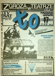 To nr 17 (62), kwiecień `91
