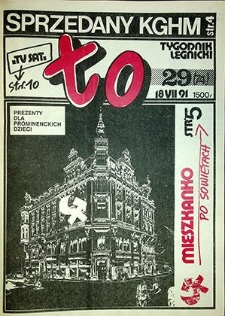 To nr 29 (74), lipiec `91
