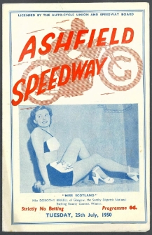 1950 lipiec 25, Glasgow : Trzecia Runda Kwalifikacyjna Indywidualnych Mistrzostw Świata na żużlu