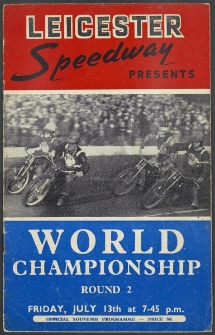 1951 lipiec 13, Leicester : Druga Runda Kwalifikacyjna Indywidualnych Mistrzostw Świata na żużlu