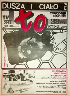 To nr 39 (84), wrzesień `91