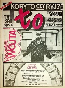 To nr 43 (88), październik `91