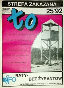 To nr 25 (121), czerwiec `92