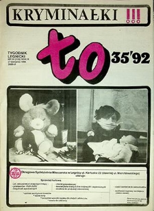 To nr 35 (130), sierpień `92