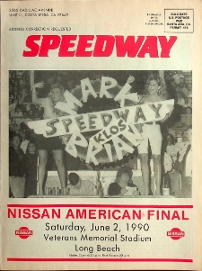 1990 czerwiec 2, Long Beach : Finał Amerykański Indywidualnych Mistrzostw Świata na żużlu