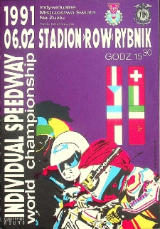1991 czerwiec 2, Rybnik : Runda Kwalifikacyjna Indywidualnych Mistrzostw Świata na żużlu