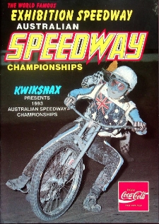 1993 styczeń 30, Brisbane : Finał Australijski Indywidualnych Mistrzostw Świata na żużlu, Mistrzostwa Australii