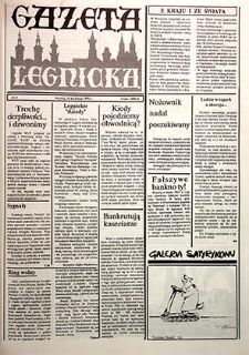 Gazeta Legnicka nr 3, kwiecień `91