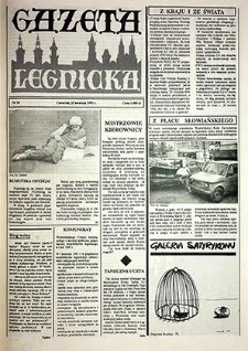 Gazeta Legnicka nr 10, kwiecień `91