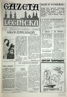 Gazeta Legnicka nr 24, maj`91