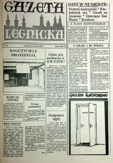 Gazeta Legnicka nr 37, czerwiec`91