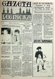 Gazeta Legnicka nr 41, czerwiec`91