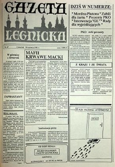 Gazeta Legnicka nr 47, czerwiec`91