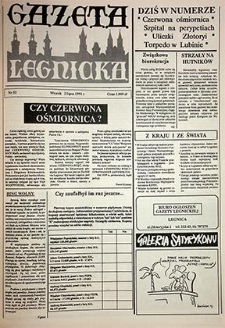 Gazeta Legnicka nr 55, lipiec`91