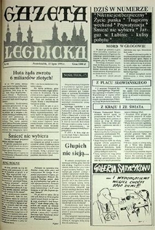Gazeta Legnicka nr 64, lipiec`91