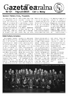Teatr w Lubinie : Gazeta Teatralna nr 121, grudzień 2025