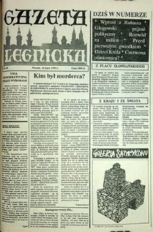 Gazeta Legnicka nr 65, lipiec`91