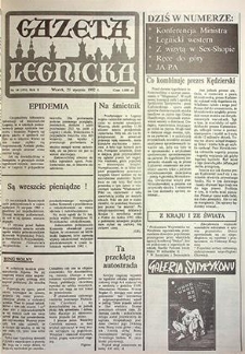 Gazeta Legnicka nr 14 (193), styczeń `92