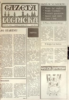Gazeta Legnicka nr 23 (202), luty `92
