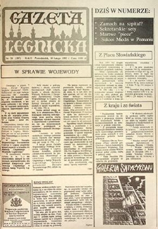 Gazeta Legnicka nr 28 (207), luty `92