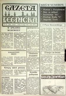 Gazeta Legnicka nr 30 (209), luty `92