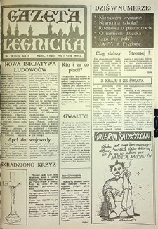 Gazeta Legnicka nr 44 (223), marzec `92