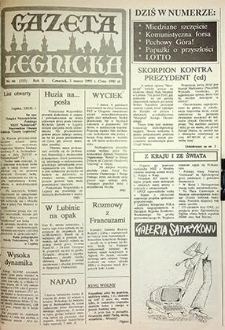 Gazeta Legnicka nr 46 (225), marzec `92