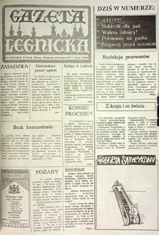 Gazeta Legnicka nr 47 (226), marzec `92