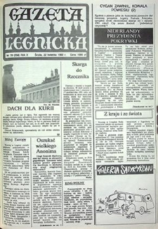 Gazeta Legnicka nr 80 (259), kwiecień `92