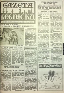 Gazeta Legnicka nr 86 (265), maj `92
