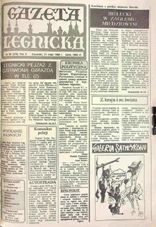 Gazeta Legnicka nr 99 (278), maj `92