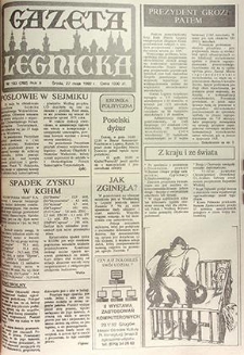 Gazeta Legnicka nr 103 (282), maj `92