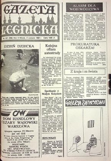 Gazeta Legnicka nr 107 (286), czerwiec `92