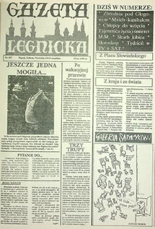 Gazeta Legnicka nr 107, wrzesień`91