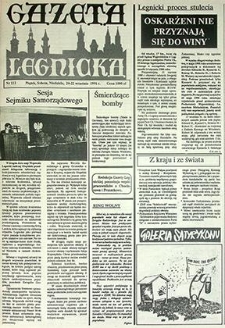 Gazeta Legnicka nr 112, wrzesień`91