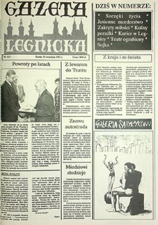 Gazeta Legnicka nr 115, wrzesień`91