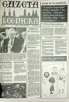Gazeta Legnicka nr 120, październik`91