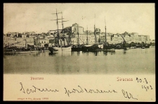 Karta pocztowa : Syrakuzy, panorama