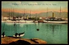 Karta pocztowa : Cannes, port i jachty